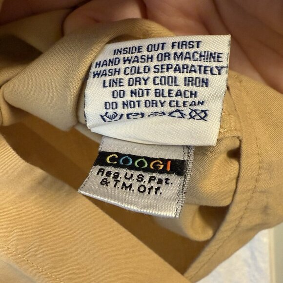 Coogi Australia XL Khaki‎ Button-up Safari Camp Shirt Steven Irwin Zookeeper - Picture 12 of 16